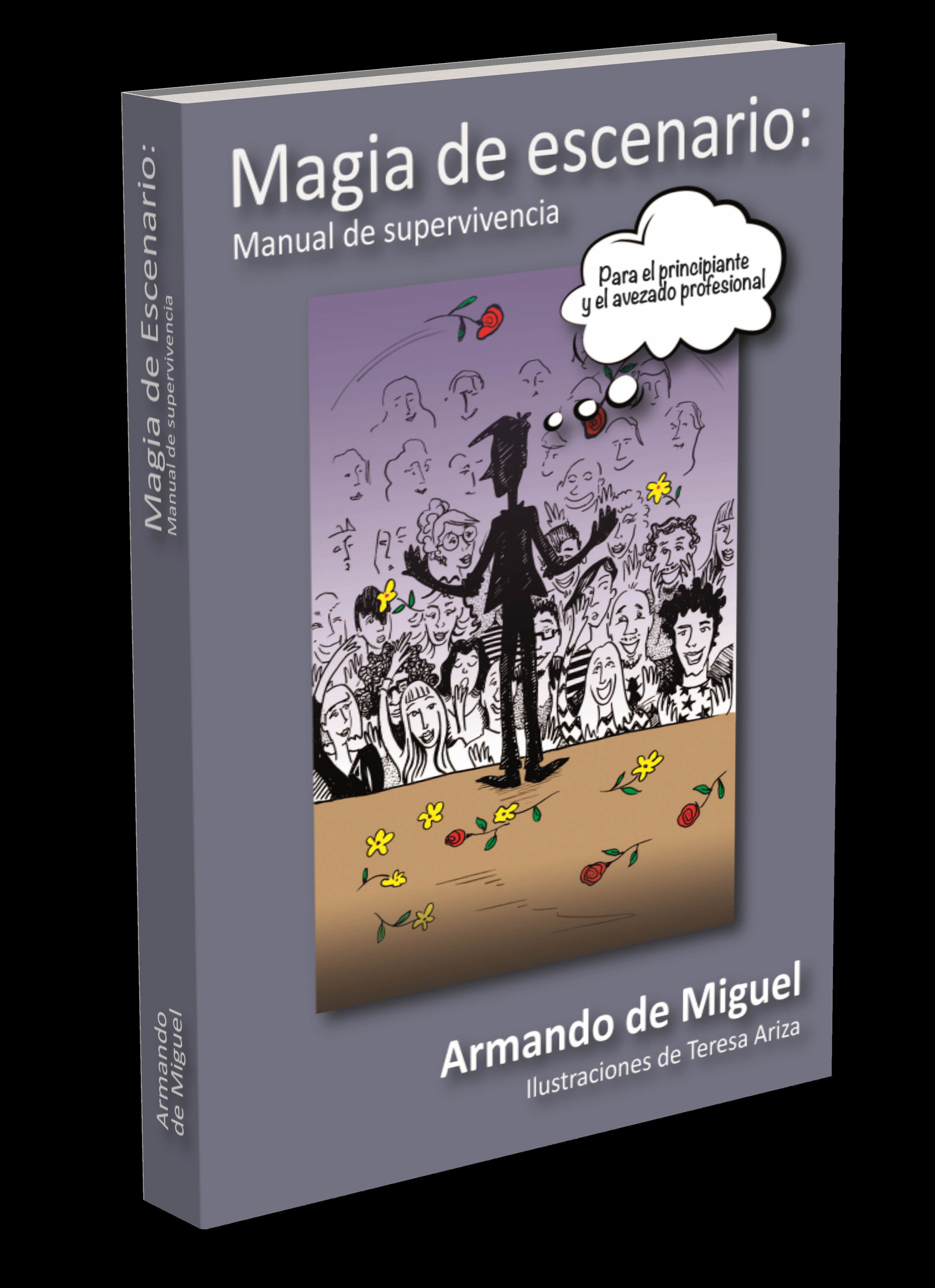 portada-magia-de-escenario Portada del libro magia de escenario de Armando de Miguel
