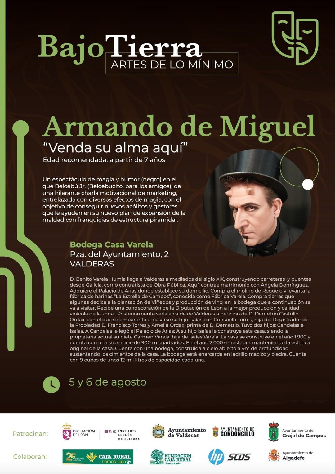 venda-su-alma-aqui-valderas Cartel del espectáculo ¡Venda su alma aquí!
